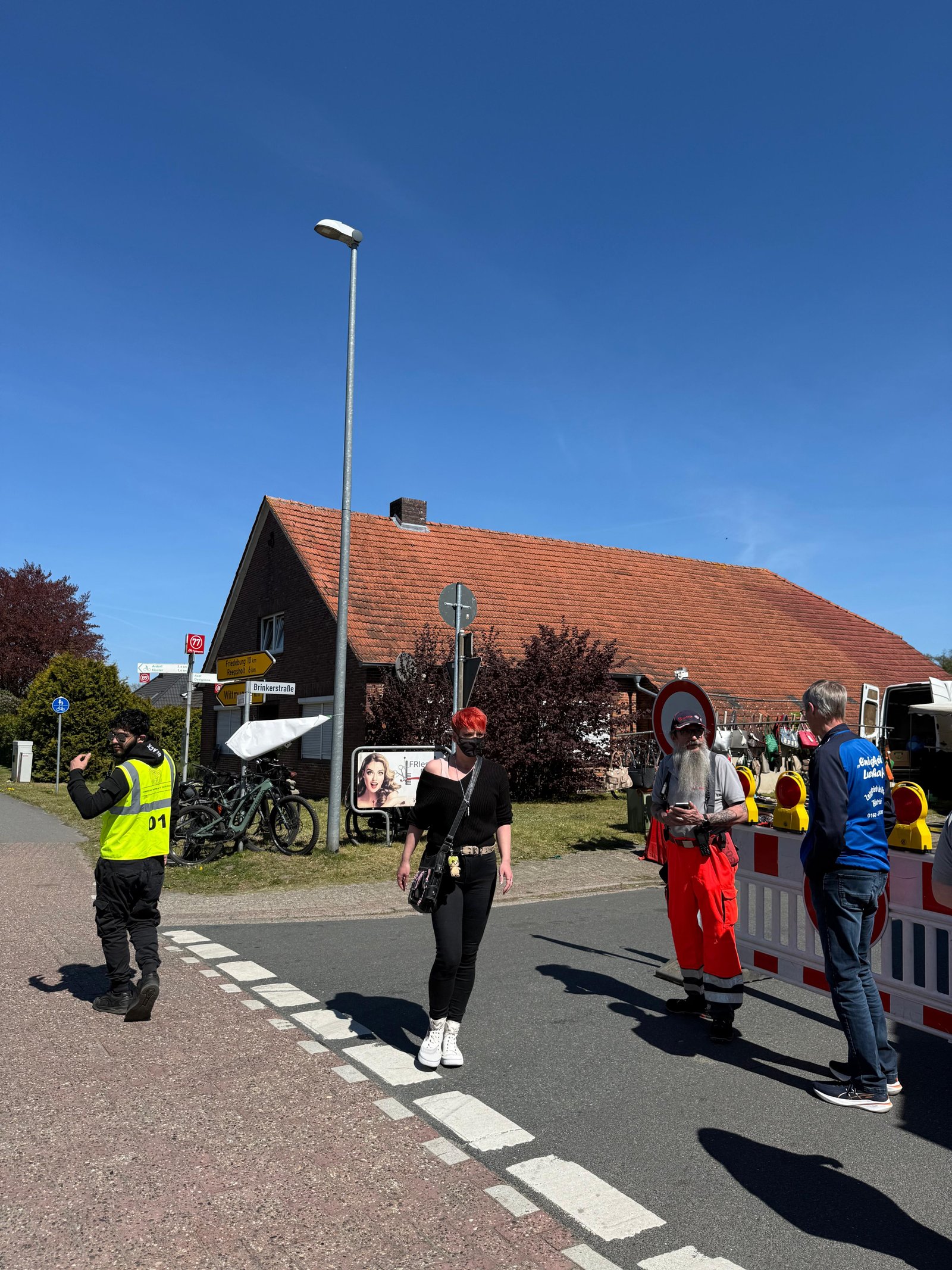 SSW Sicherheitskräfte bei der Arbeit